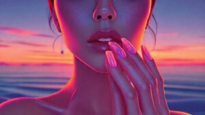 Stardust Nails Are the Ultimate Glow-Up for Your Winter Mani Game