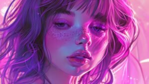 Amelia Grays Bold Move Lingerie Under a Statement Coat