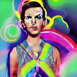 Millie Bobby Browns Spring Vibes Bra Mini Skirt Set Takes Center Stage