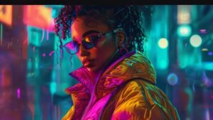 Rihannas Puffer Jacket Is a Masterpiece of Streetwear Meets Couture