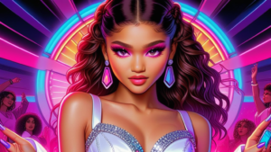 Zendayas Bridal Nails at The Drama Premiere Are Everything