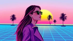 A stylish woman looking into the distance representing Whitney Leavitt leaving reality television for a peaceful life.