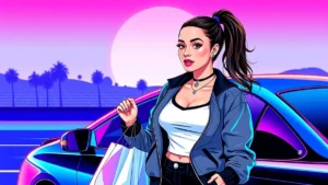 Ariana Grande wearing casual off-duty clothing while grocery shopping for the Fourth of July holiday.