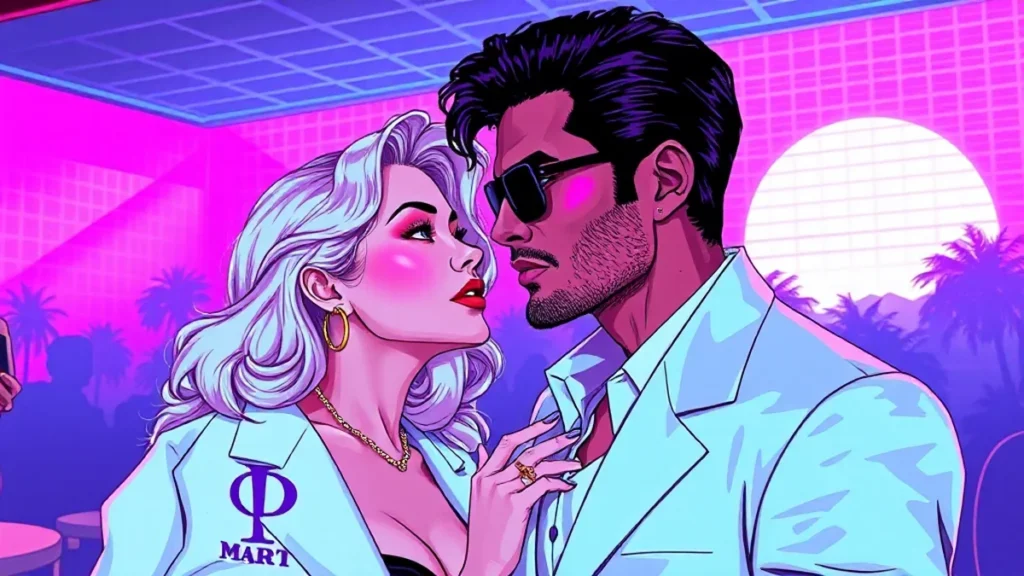 Inde Navarrette and Sombr sharing a deep connection during a cinematic music video scene.