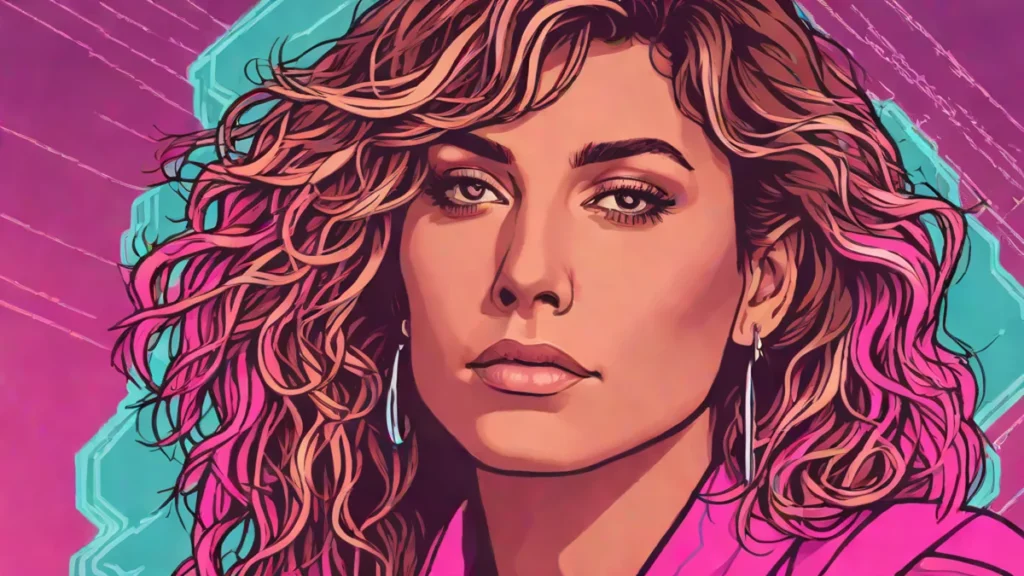 Portrait of actress Jennifer Esposito reflecting on her celiac disease diagnosis and mental health journey.