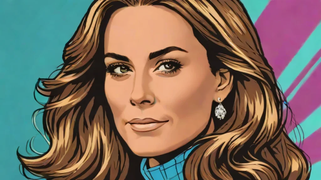 A close up of a woman with sun-kissed blonde highlights in brunette hair.