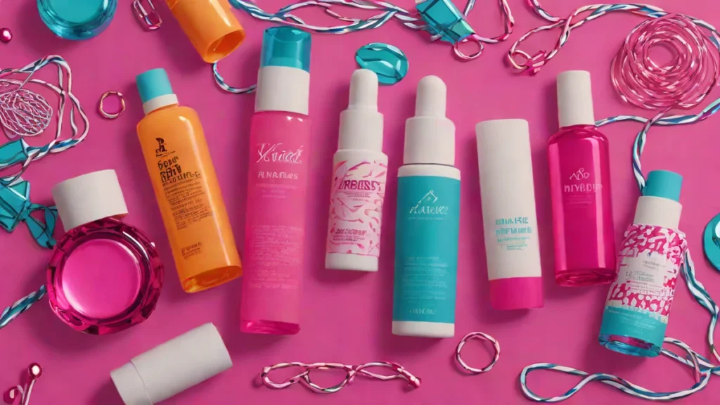 Kiehl's pink CollaShot serum and white retinol serum bottles side by side.