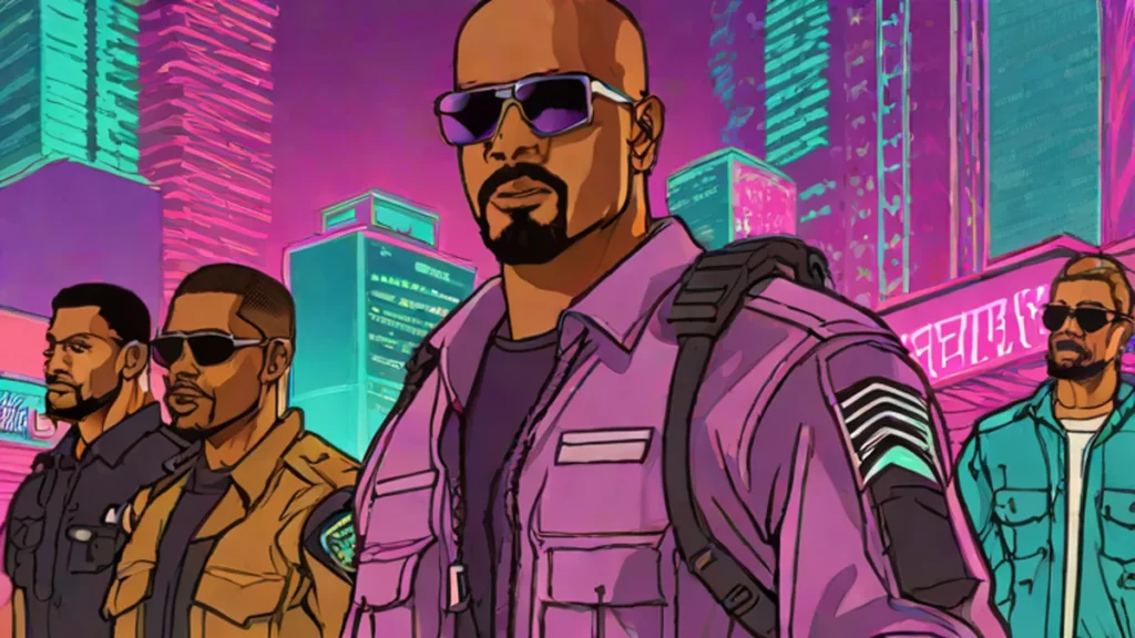 Shemar Moore as Hondo leading a new squad of tactical police officers in an urban setting.