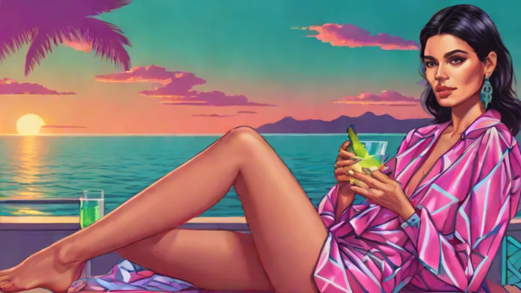 A woman enjoying a tequila cocktail at a luxury Hamptons waterfront brand activation event.