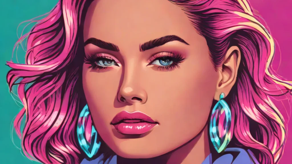 A professional close-up portrait of a stylish woman representing fashion journalism.
