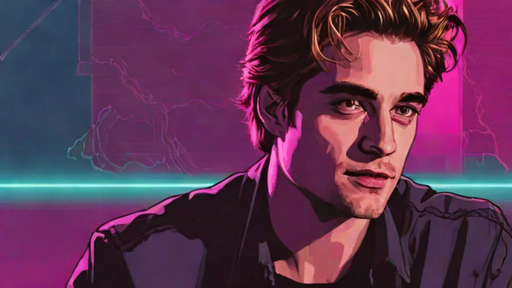 Robert Pattinson portraying a dark and intense version of Chris Hansen in Primetime.